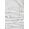 CM 14K Gold Renk Burgu Model 60 cm Kadın Kolye 5886