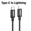 HOCO X89 PD 20W Type-C to iPhone Lightning Hızlı Şarj ve Data Kablosu-(5775)