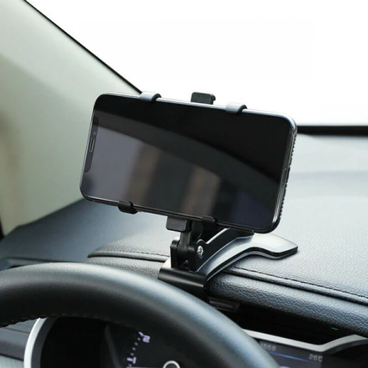 ALLY 360 Dönerli  Mouth Oto-Araç Torpido Uzeri Telefon Tutucu-(5775)