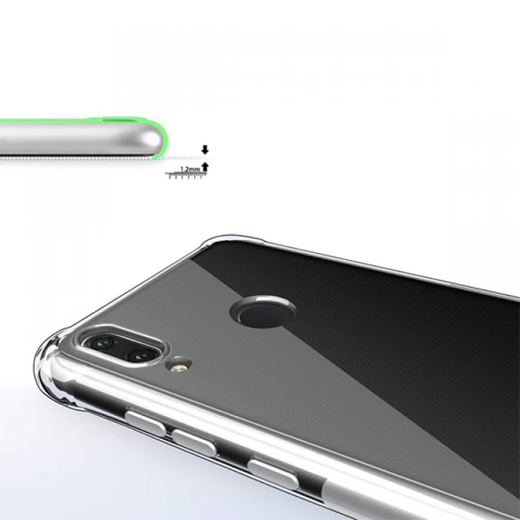 Huawei Y7 2019Y7 Prime 2019 Anti-Drop Darbe Emici Silikon Kılıf-(5775)