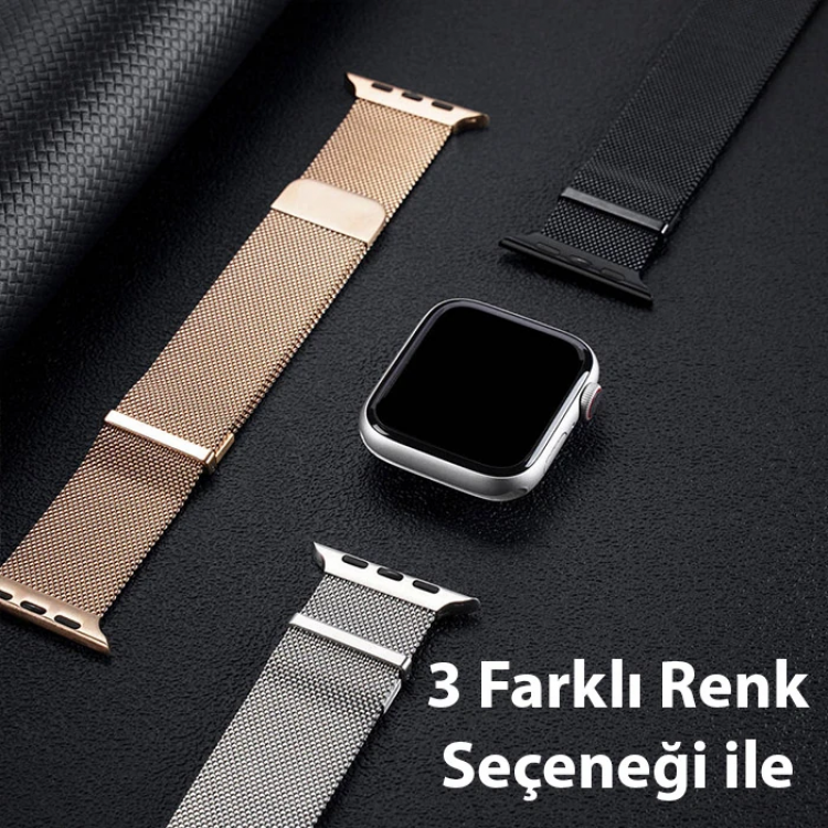 Dux Ducis SM Galaxy Watch 22MM-Huawei GT3-GT3 Pro 46MM-Magic 2 46MM Milano Loop Kayış Kordon-(5775)