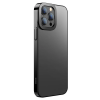 Baseus Glitter iPhone 13 Pro Max 6.7inç Kılıf Renkli Kenar Şeffaf Silikon-(5775)