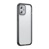 Baseus iPhone 12 Mini Kamera Lens Koruyuculu Frame Kılıf-(5775)
