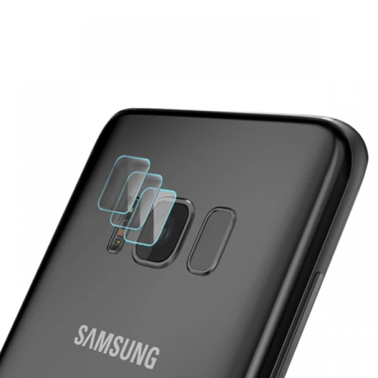 Gor Samsung Galaxy S8+ Plus Nano Kamera Koruyucu 3 Adet Set-(5775)