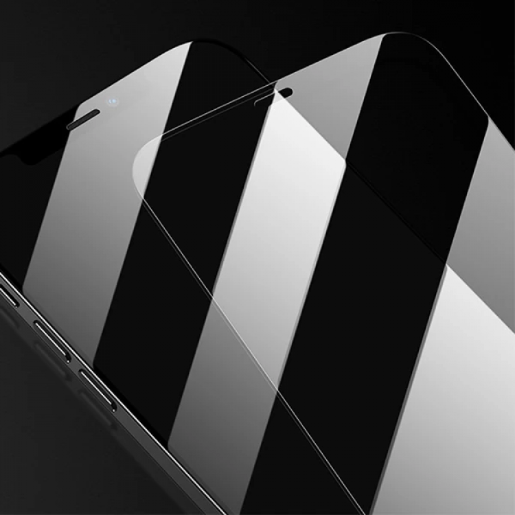 ALLY iPhone 12 Pro Max 6.7-inch Tempered Cam Ekran Koruyucu-(5775)