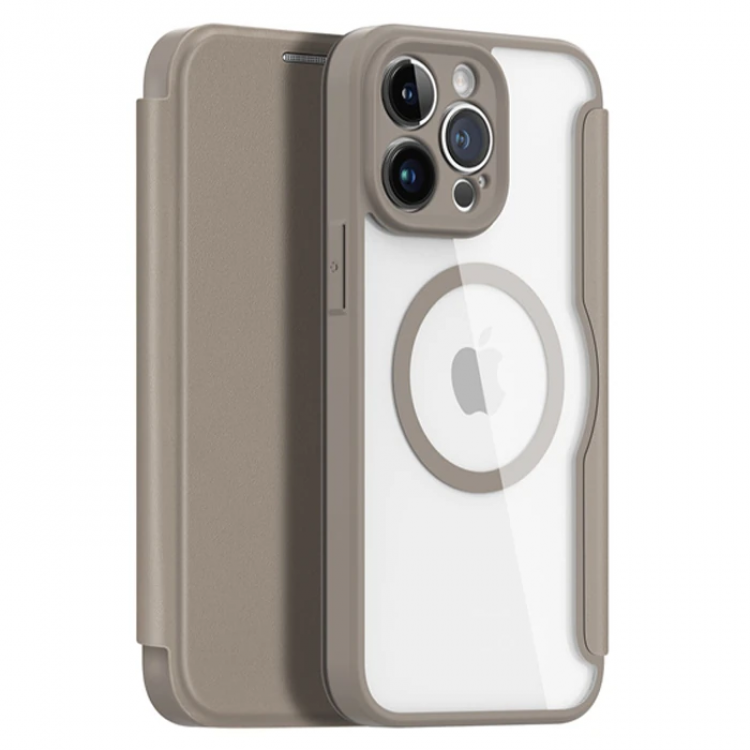 Dux Ducis iPhone 14 Pro 6.1 Kılıf Skin X Pro Series MagSafe Kapaklı Kılıf Folio Case-(5775)