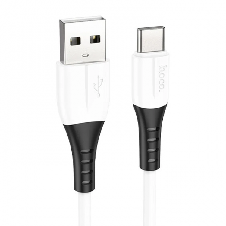 HOCO X82 Type-C to USB 3A Hızlı Silikon Data ve Şarj Kablosu-(5775)