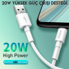 Baseus Mini White Micro USB 4A OPPO VIVO Dash Usb Şarj Kablosu 1Metre-(5775)