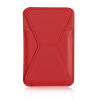 ALLY İPhone 15-14- 13-12'ler İçin Standlı Deri Cüzdan Magsafe Kartlık Cüzdan Kılıf-(5775)