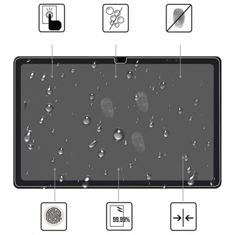 SM Galaxy Tab A7 10.4 (2020) T500/T505 Tempered Cam Ekran Koruyucu-(5775)