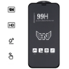 iPhone 12/12 Pro 6.1 3D Full High Aluminum Tempered Cam Ekran Koruyucu-(5775)