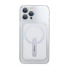 Baseus iPhone 13 Pro Max 6.7 Manyetik Magsafe Standlı Silikon Kılıf-(5775)
