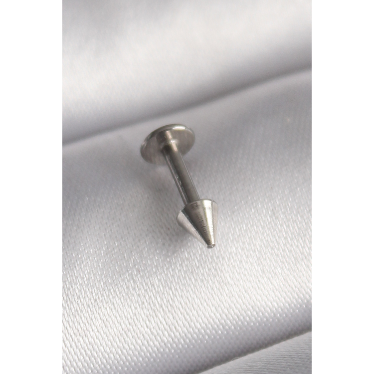 316L Çelik Gümüş Renk Çivi Model Piercing 5886