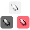 ALLY İPhone 11  6.1 3D  Metal Çerçeveli Kamera Lens Koruyucu-(5775)
