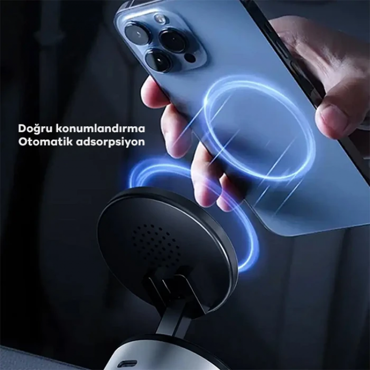 Ally 360° Ayarlanabilir Vakumlu Araç Oto Telefon Tutucu-(5775)