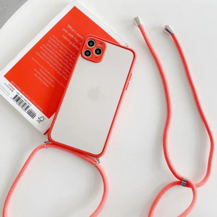 ALLY iPhone 11 Pro Max 6.7 Askılı Koruyucu Silikon Kılıf-(5775)