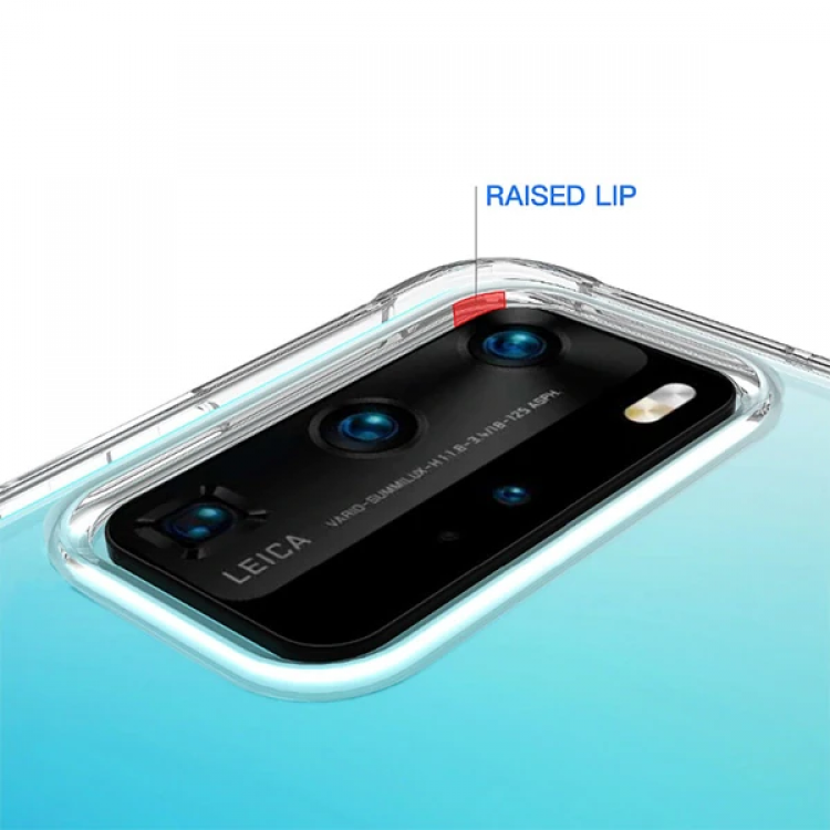 Huawei P40 Anti-Drop Darbe Emici Silikon Kılıf-(5775)