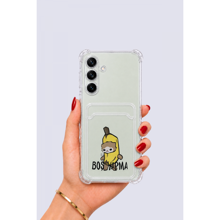 Samsung Galaxy S24 Kartlıklı Boş Yapma Desenli Kılıf