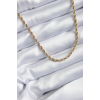 316L Çelik Gold Renk 60 cm Burgu Model Kadın Kolye 5886