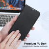 Dux Ducis iPhone 14 Pro 6.1 Kılıf Skin X2 Series PU Deri Manyetik Kapaklı Kılıf Magnetic Folio Case-(5775)