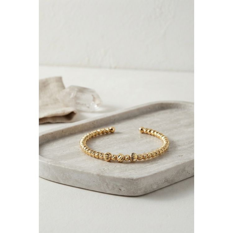 Gold Renk Dorika Model Kadın Bileklik 5886