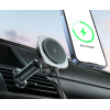 ALLY QI-206 Magsafe Uyumlu Araç Içi 15W Kablosuz Hızlı Şarj Telefon Tutucu-(5775)