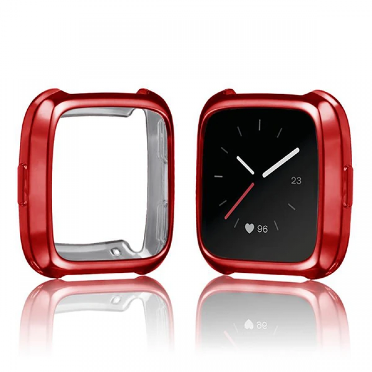Fitbit Versa Ultra İnce Yumuşak Tpu Silikon Kılıf-(5775)