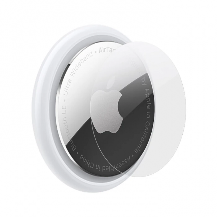 Ally Apple AirTag Ön Taraf Çizik ve Yüzey Koruyucu Jelatin Film-(5775)