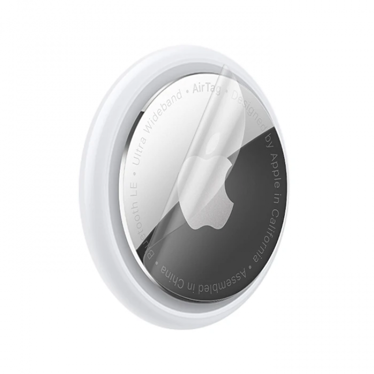 Ally Apple AirTag Ön Taraf Çizik ve Yüzey Koruyucu Jelatin Film-(5775)