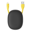 BASEUS Let''s Go İPhone 12-1111 Pro SE 2020 XR XS 8-7 Usb Kablo 1Metre-(5775)