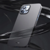 Baseus Wing Case İPhone 12 6.1 Kılıf Ultra İnce Lux Mat Şeffaf Kılıf-(5775)