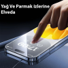 Baseus Crystalline iPhone 15 Pro için Parlama Önleyici Tempered Cam Ekran Koruyucu-(5775)