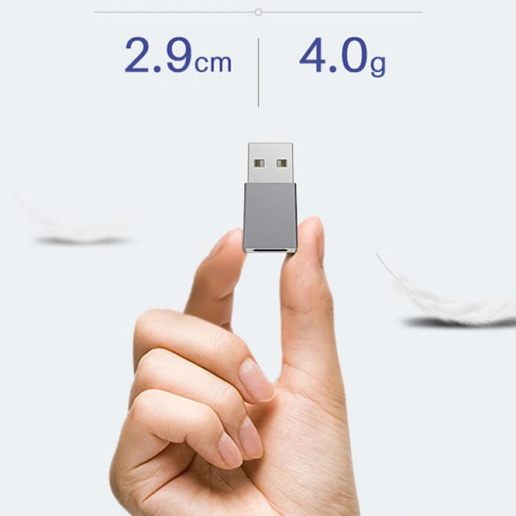 ALLY MH-301 USB to Type-C Dişi Çevirici Dönüştürücü Adaptör-(5775)