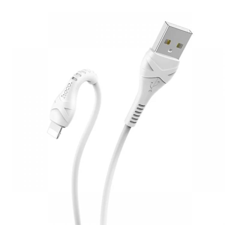 HOCO X37  İPhone 14-13-12-11  Lightning Şarj ve Data Kablosu 1M 2.4A-(5775)