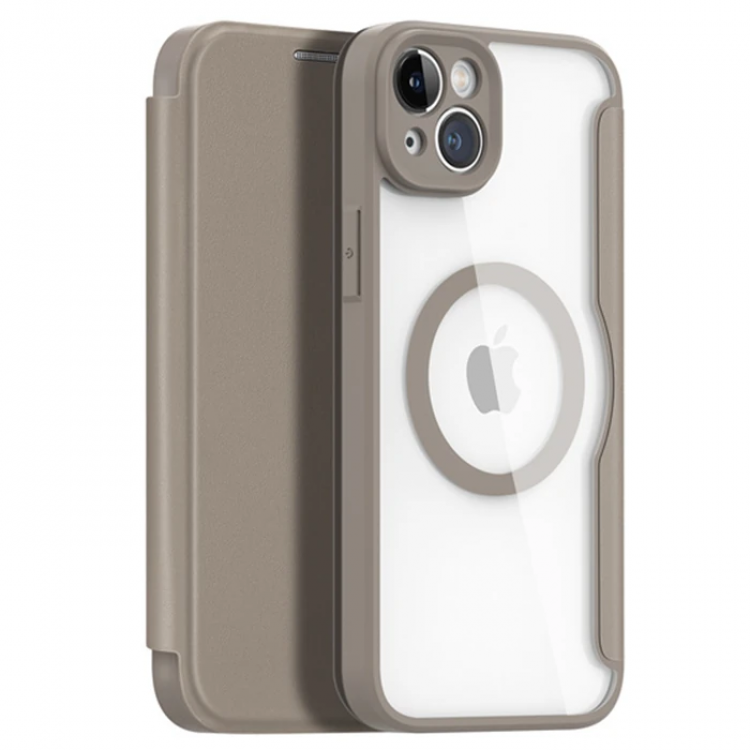 Dux Ducis iPhone 14 6.1 Kılıf Skin X Pro Series MagSafe Kapaklı Kılıf Folio Case-(5775)