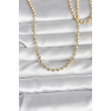 CM 14K Gold Renk Top Zincirli Model 60 cm Kadın Kolye 5886