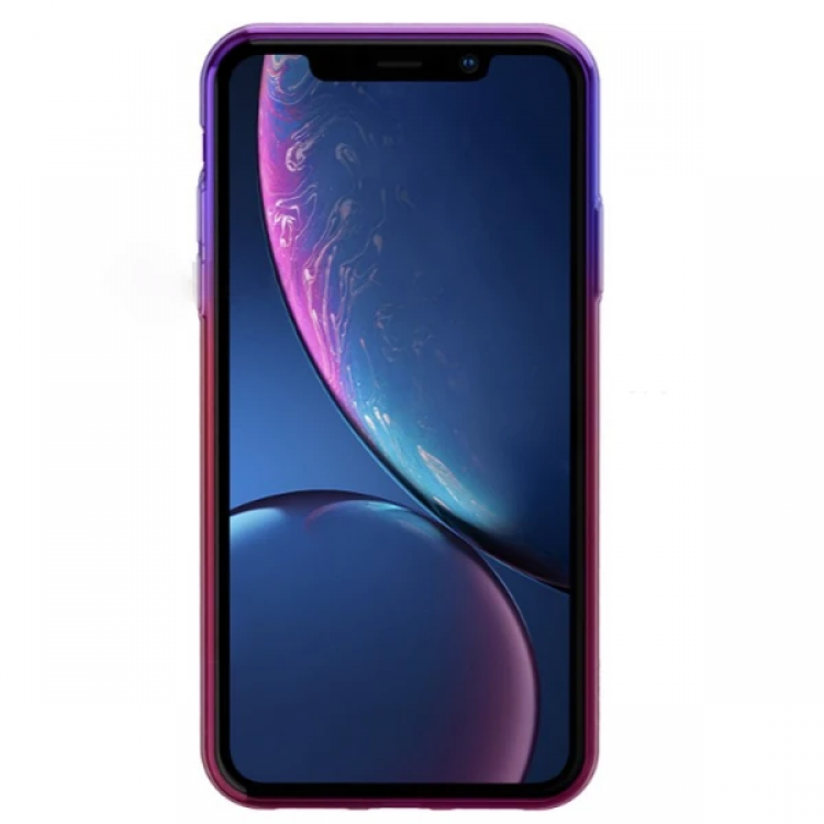 Baseus İPhone Xs Max Glow Case Şeffaf Silikon Kılıf-(5775)