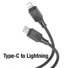 HOCO X101 27W Type-C to iPhone Lightning Hızlı Şarj ve Data Kablosu-(5775)