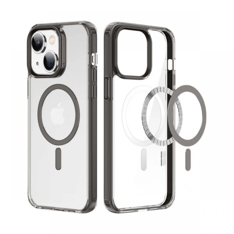 Dux Ducis Clin Mag Series iPhone 14 Plus 6.7 Magsafe Uyumlu Manyetik Silikon Kılıf-(5775)