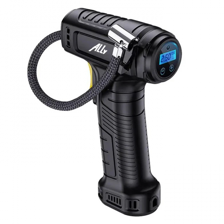 ALLY 120W Kablosuz Basınç Göstergeli Mini Hava Popmpası KompresörST-5007C-(5775)
