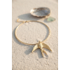 Kırlangıç Model Gold Renk Choker Kadın Kolye 5886