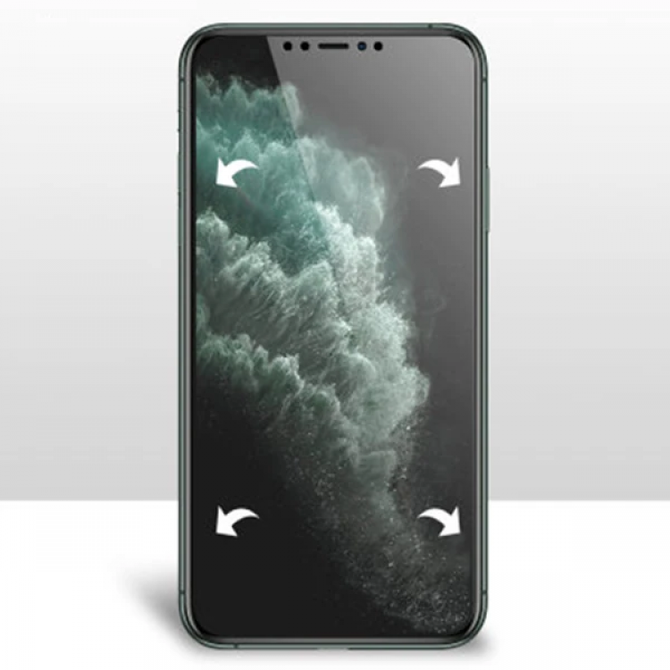 İPhone 11 Pro Film Ön Arka Full Koruyucu Membran Nano Hidrojel Koruyucu Set-(5775)