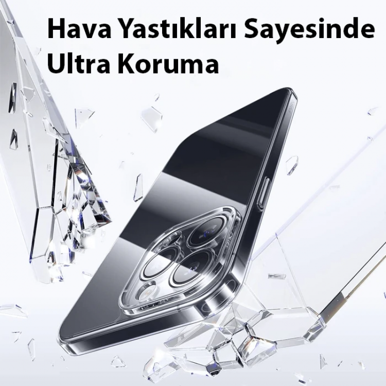 Baseus iPhone 15 Pro Corning Serisi Silikon Kılıf + Tempered Ekran Koruyucu Set-(5775)