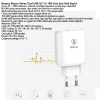 Baseus Bojure Series Dual-USB QC 3.0 18W Hızlı Şarj Aleti Başlık-(5775)