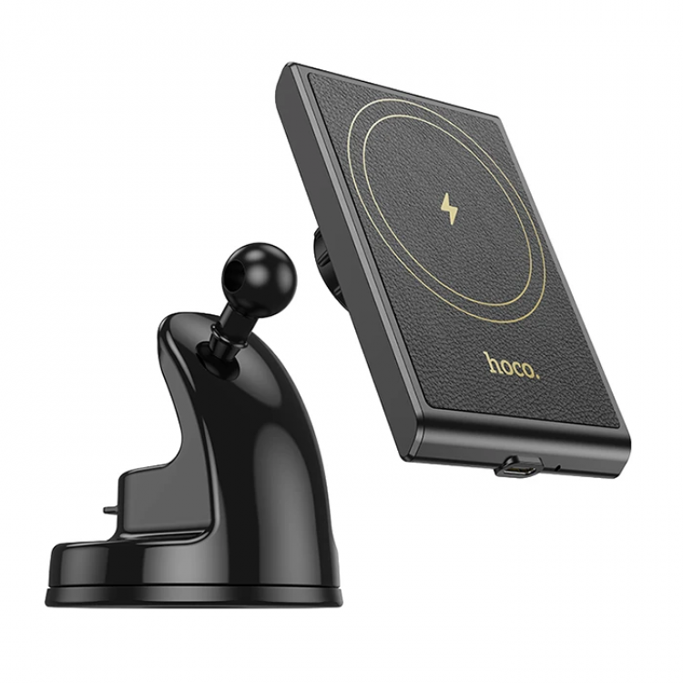 Hoco HW20 Torpido Üstü Wireless Kablosuz Hızlı Şarj Araç Telefon Tutucu-(5775)