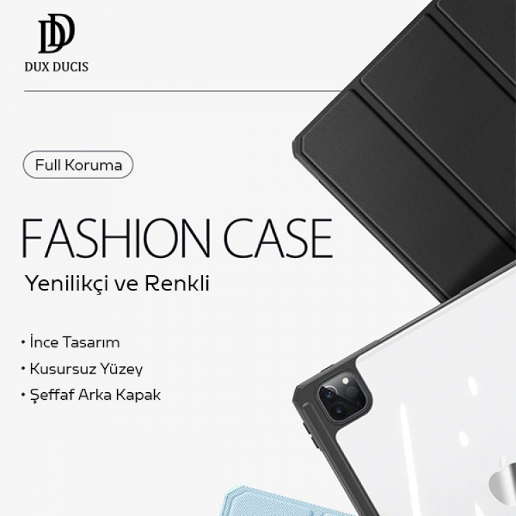 Dux Ducis iPad Pro 11 (201820202021.2022) Kılıf Kalem Bölmeli Toby Series-(5775)