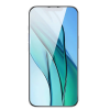 Baseus Crystal Serisi iPhone 15 Plus Full Koruma Tempered Cam Ekran Koruyucu 2 Adet Set-(5775)