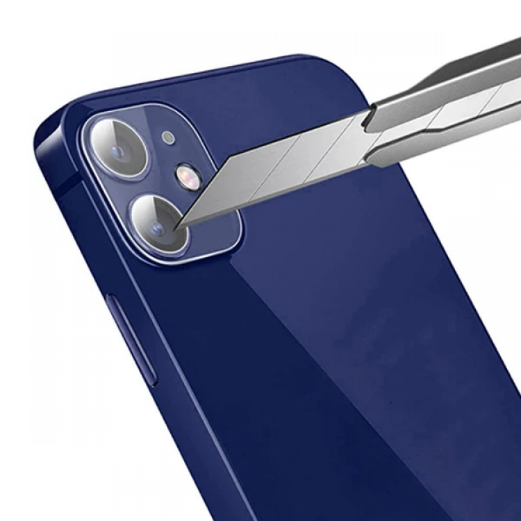 GOR İPhone 12 Mini 5.4 Best Full Tempered Cam Kamera Koruyucu 2Adet Set-(5775)