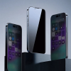 Baseus Crystal iPhone 15 Privacy Full Koruma Tempered Cam Ekran Koruyucu-(5775)