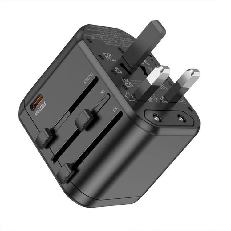 HOCO AC15 20W PD QC 3.0 Hızlı Şarj Universal Priz-(5775)